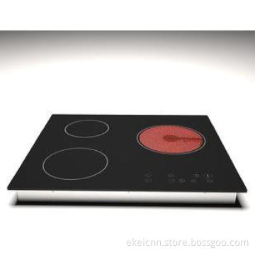 Slim Touch Control Three Burner Induction Cooktop / Three Z